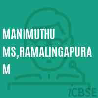 Manimuthu Ms,Ramalingapuram Middle School Logo