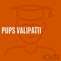 Pups Valipatti Primary School Logo