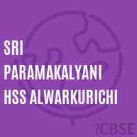 Sri Paramakalyani Hss Alwarkurichi High School Logo