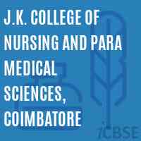 J.K. College of Nursing and Para Medical Sciences, Coimbatore Logo