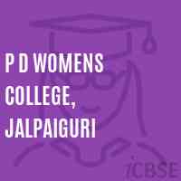 P D Womens College, Jalpaiguri Logo