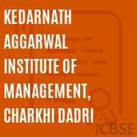 Kedarnath Aggarwal Institute of Management, Charkhi Dadri Logo