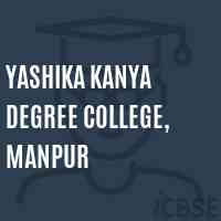 Yashika Kanya Degree College, Manpur Logo