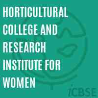 Horticultural College and Research Institute for Women Logo