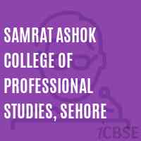Samrat Ashok College of Professional Studies, Sehore Logo
