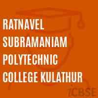 Ratnavel Subramaniam Polytechnic College Kulathur Logo