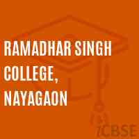 Ramadhar Singh College, Nayagaon Logo