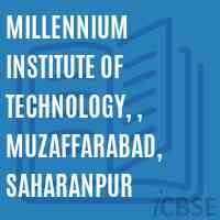 Millennium Institute of Technology, , Muzaffarabad, Saharanpur Logo
