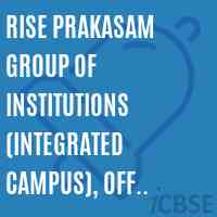 RISE Prakasam Group of Institutions (Integrated Campus), Off NH-5, Valluru, Ongole-523272(CC-8A) College Logo
