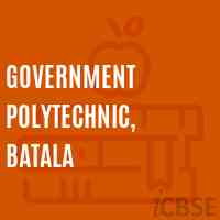 Government Polytechnic, Batala College Logo