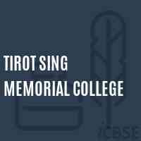 Tirot Sing Memorial College Logo