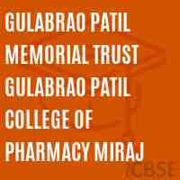 Gulabrao Patil Memorial Trust Gulabrao Patil College of Pharmacy Miraj Logo