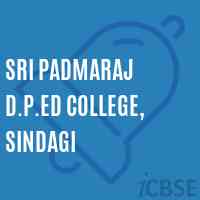 Sri Padmaraj D.P.Ed College, Sindagi Logo