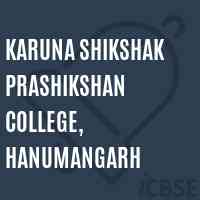 Karuna Shikshak Prashikshan College, Hanumangarh Logo