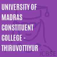 University Of Madras Constituent College - Thiruvottiyur Logo