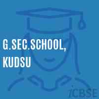 G.Sec.School, Kudsu Logo