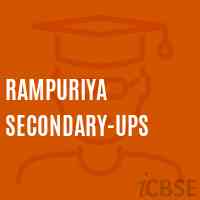 Rampuriya Secondary-Ups High School Logo
