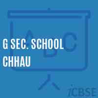 G Sec. School Chhau Logo