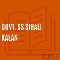 Govt. Ss Sihali Kalan Secondary School Logo