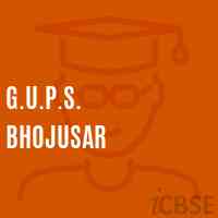 G.U.P.S. Bhojusar Primary School Logo