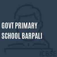 Govt Primary School Barpali Logo
