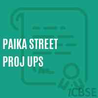 Paika Street Proj Ups Middle School Logo