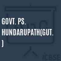 Govt. Ps. Hundarupath(Gut.) Primary School Logo