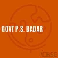 Govt P.S. Dadar Primary School Logo
