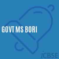 Govt Ms Bori Middle School Logo