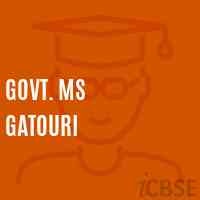 Govt. Ms Gatouri Middle School Logo