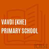 Vavdi (Khe) Primary School Logo