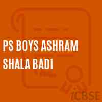 Ps Boys Ashram Shala Badi Primary School Logo