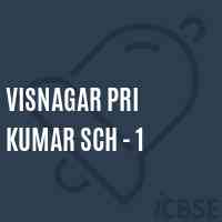 Visnagar Pri Kumar Sch - 1 Middle School Logo