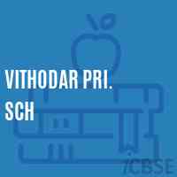 Vithodar Pri. Sch Middle School Logo