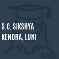 S.C. Sikshya Kendra, Luni School Logo