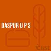 Daspur U P S Middle School Logo