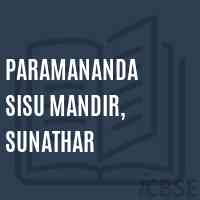 Paramananda Sisu Mandir, Sunathar Middle School Logo
