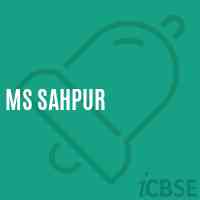 Ms Sahpur Middle School Logo