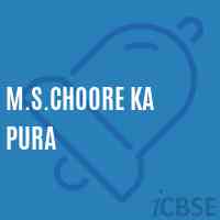 M.S.Choore Ka Pura Middle School Logo