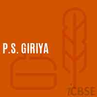 P.S. Giriya Primary School Logo