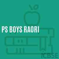 Ps Boys Raori Primary School Logo
