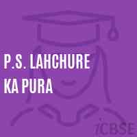 P.S. Lahchure Ka Pura Primary School Logo