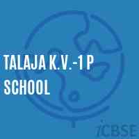 Talaja K.V.-1 P School Logo