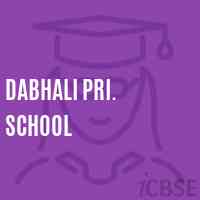 Dabhali Pri. School Logo