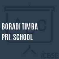 Boradi Timba Pri. School Logo