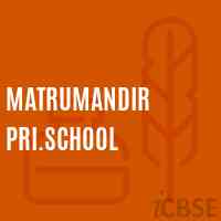 Matrumandir Pri.School Logo