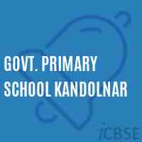 Govt. Primary School Kandolnar Logo