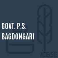 Govt. P.S. Bagdongari Primary School Logo