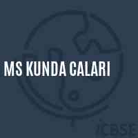 Ms Kunda Calari Middle School Logo
