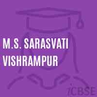 M.S. Sarasvati Vishrampur Senior Secondary School Logo